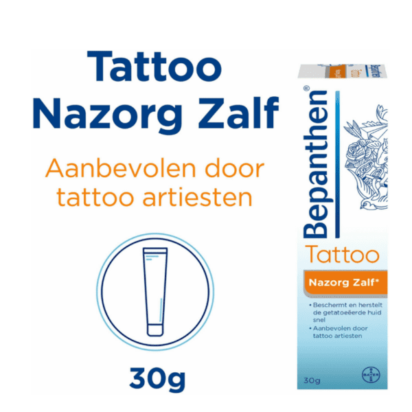 Bepanthen Tattoo Nazorg Zalf — 30g - Afbeelding 2